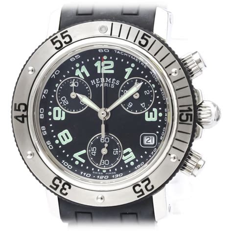 hermes watch clipper chrono|Hermes watches for women.